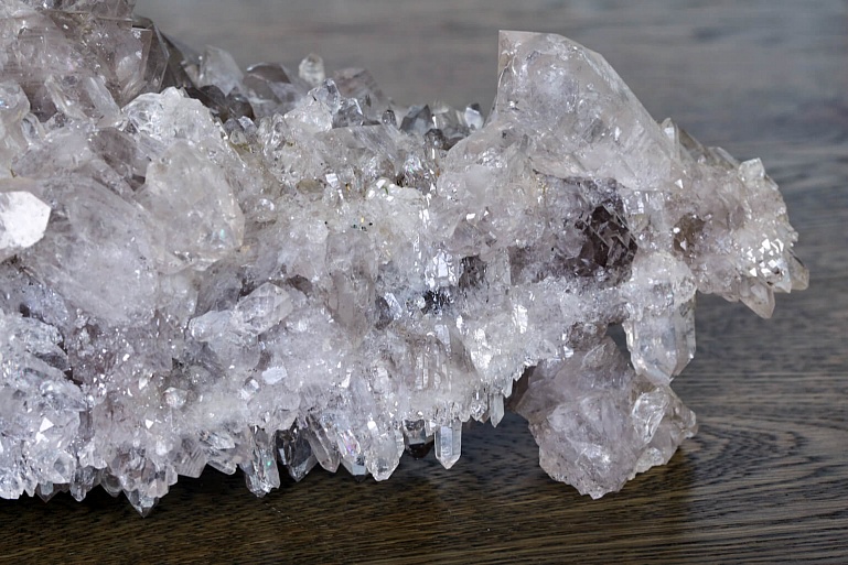 Roulade of mountain crystal