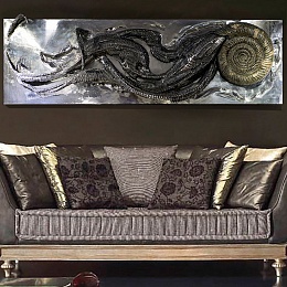 Панно с аммонитомРамено