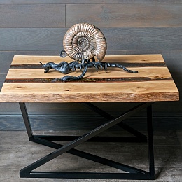 Скульптура с аммонитомАрма